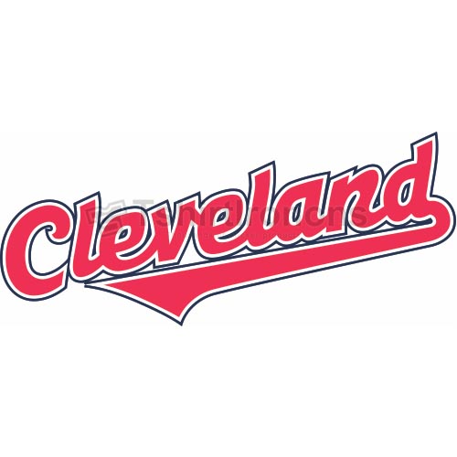 Cleveland Indians T-shirts Iron On Transfers N1557 - Click Image to Close